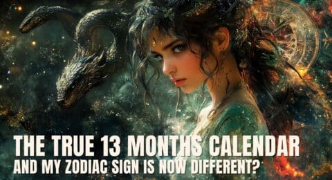 13 months calendar - 13 zodiac signs