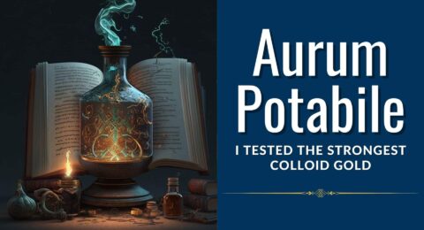 aurum potabile colloid gold test