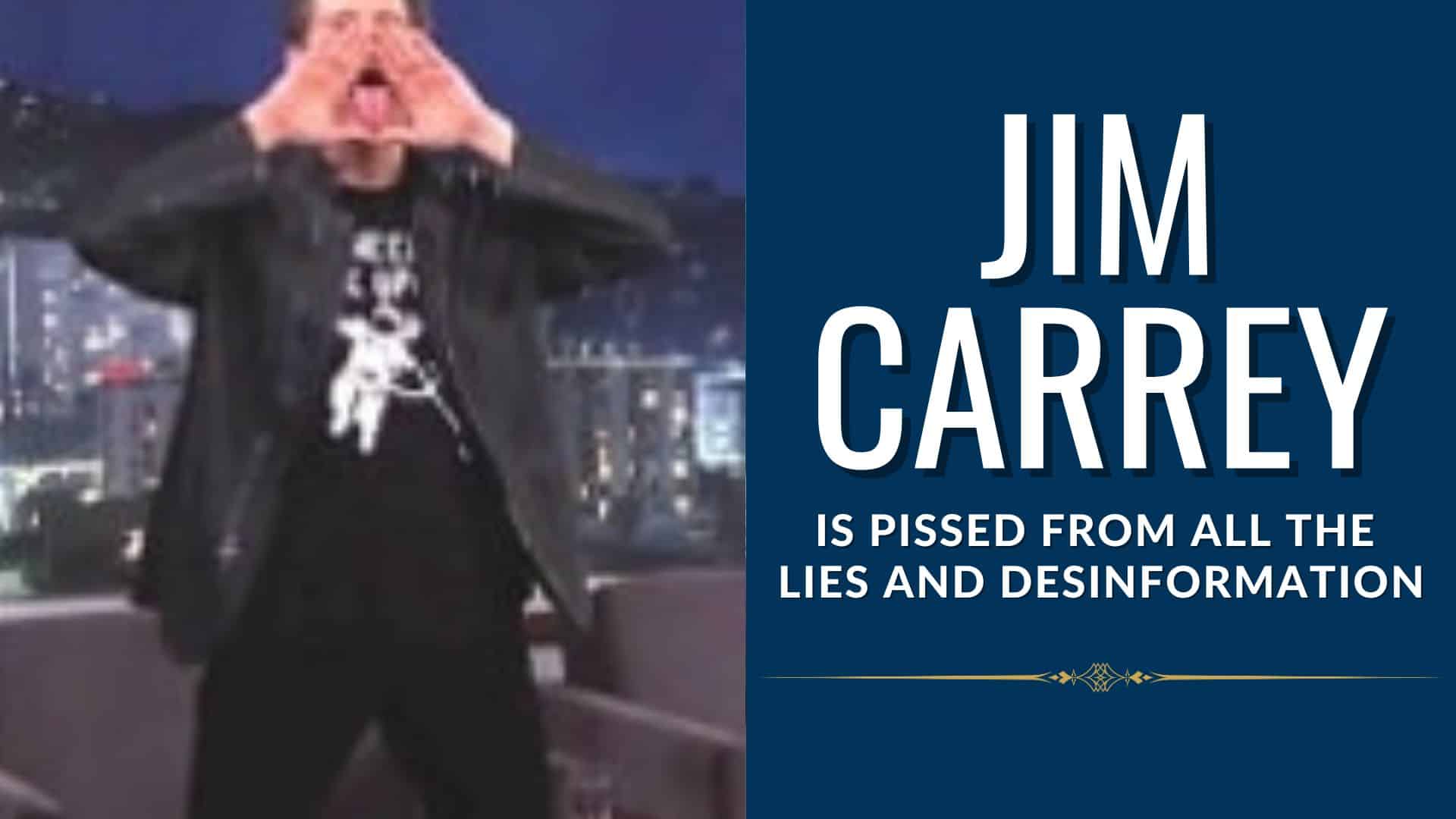 jim carrey jimmy kimmel late night show